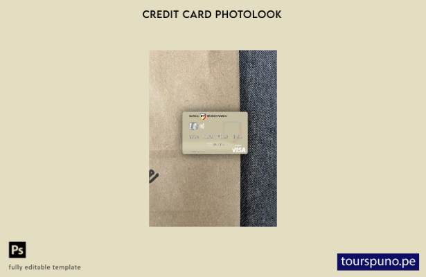 listo para imprimir Plantilla frontal de aspecto fotográfico de tarjeta de d 147